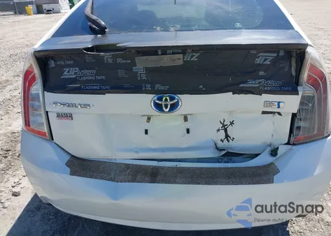 2014 Toyota Prius Two из США, поврежденный, VIN JTDKN3DU0E0356710